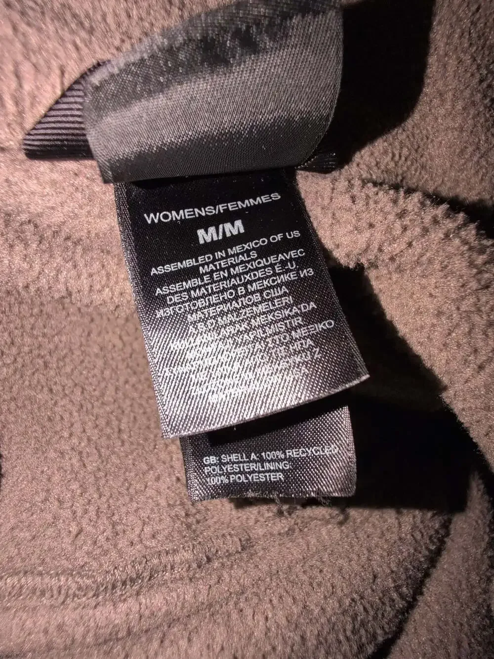 The North Face Full Zip Fleece Jacket Olive Green Tan